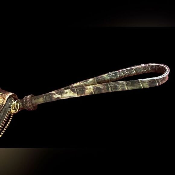 Outstanding BRAHMIN Corie wallet/wristlet Tartan Animal Melbourne excellent cond - Picture 5 of 13